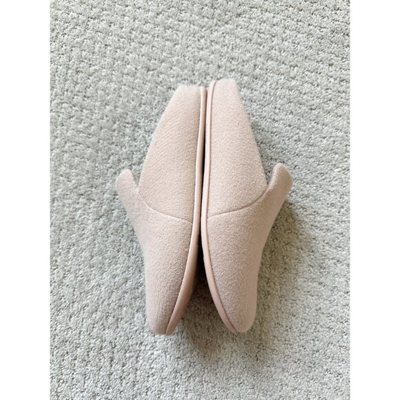 Fitflop Shuv Women's Felt Clogs Mules Shoes in Beige Pink Size 7 - Picture 9 of 9